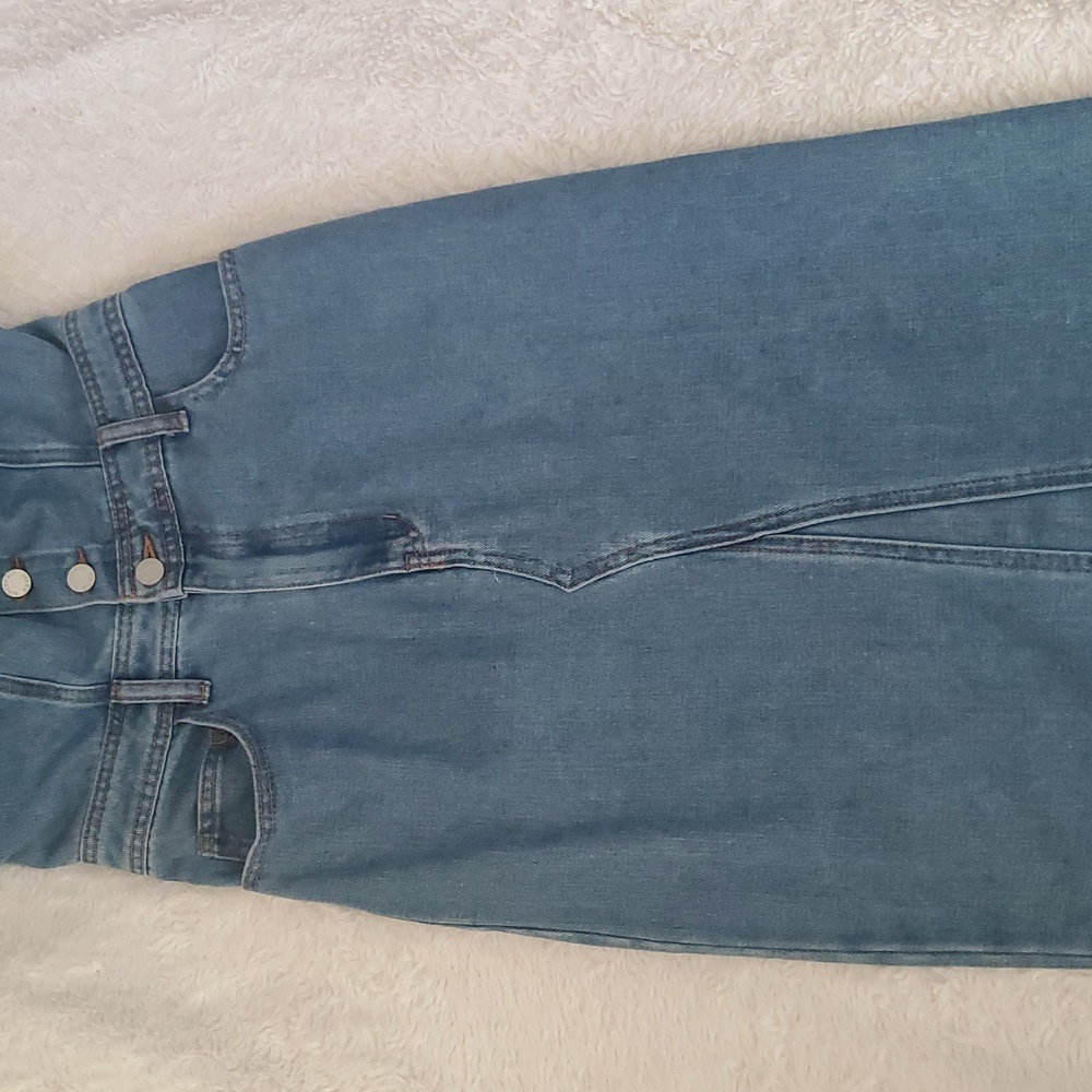 Denim Skirt Jumpsuit
